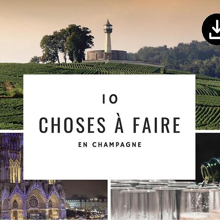 Charmant Studio En Champagne - Sparkling-Life Matougues ภายนอก รูปภาพ